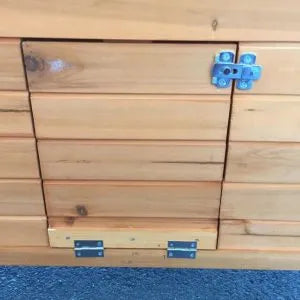 Pollaio medio per 4-6 galline, in legno FSC, tetto apribile