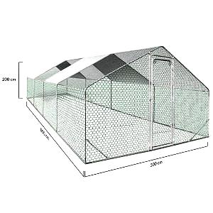 Recinto XL rinforzato – 24 m² in acciaio zincato