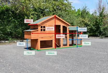 Pollaio di campagna medio