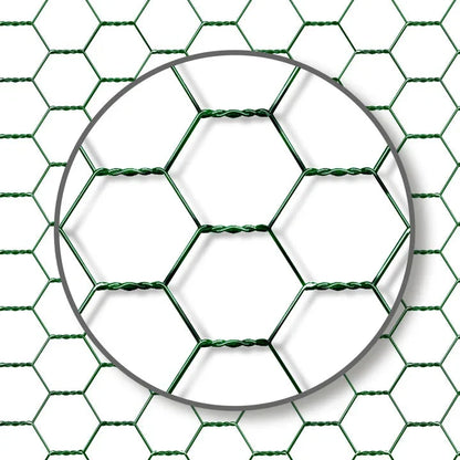Recinto per pollaio da 9 m2 con rete in acciaio zincato